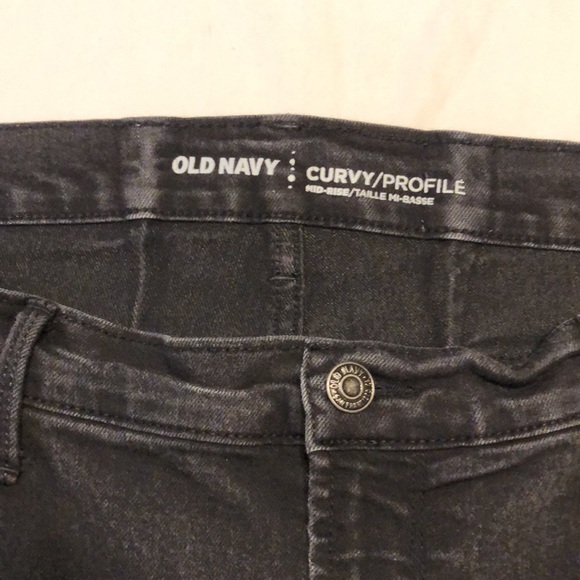 Old Navy curvy mid-rise skinny jeans - Picture 5 of 6